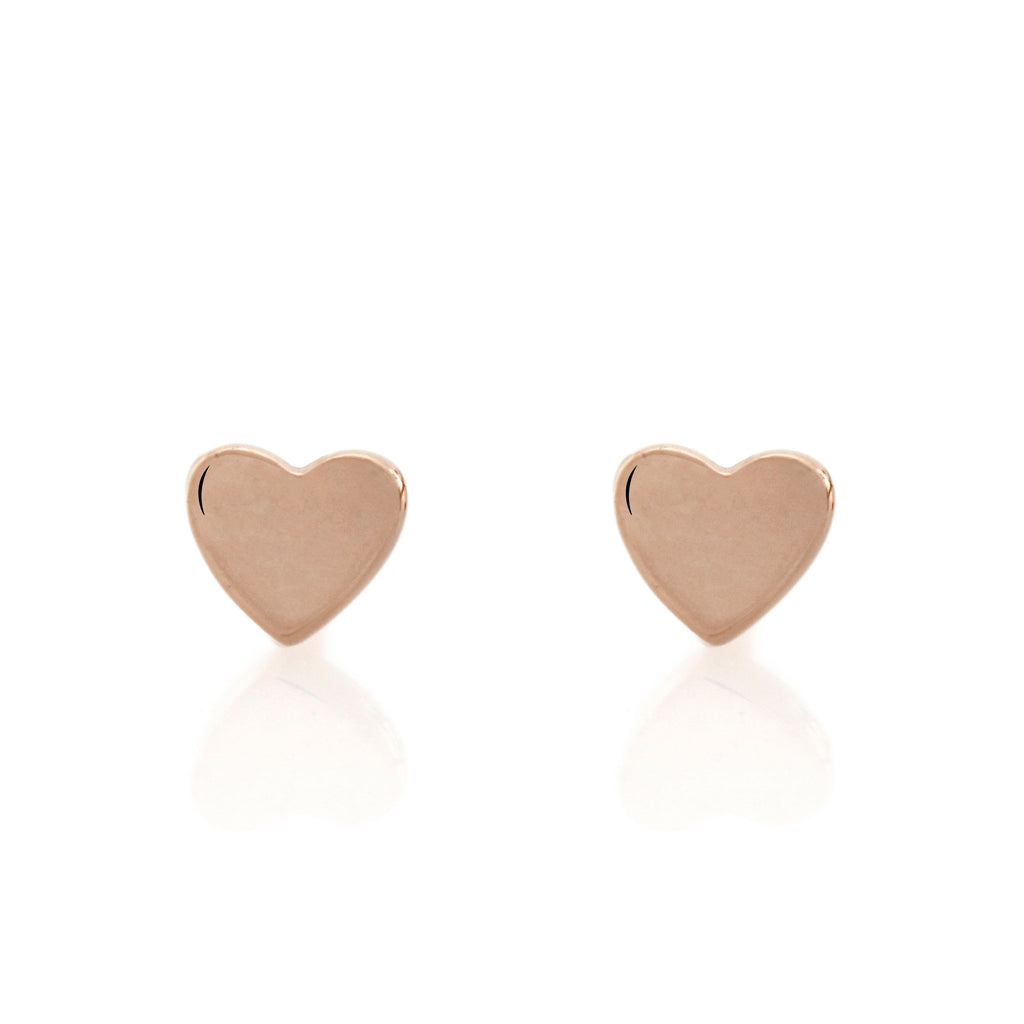 Love Studs - Yellow Gold Vermeil