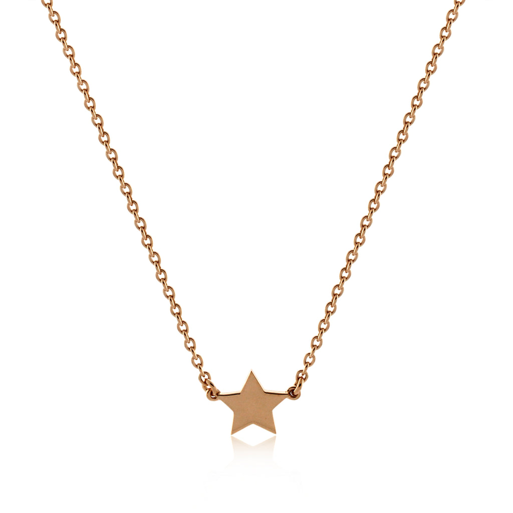 Wish Necklace - Rose Gold Vermeil