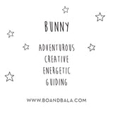 BUNNY STUDS - BO + BALA - EARRINGS FOR KIDS NZ