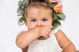 DAISY BIRTHSTONE CHARM BRACELET - BO + BALA - BABY CHARM BRACELETS NZ