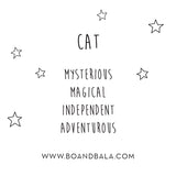 CAT STUDS - BO + BALA - EARRINGS FOR GIRLS ONLINE