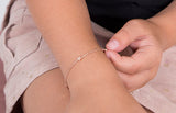 DAISY CHAIN BRACELET - GOLD VERMEIL