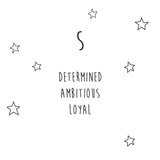 A-Z INITIAL STUDS - BO + BALA