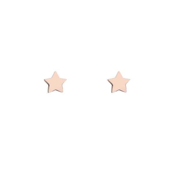 Wish Studs - Rose Gold Vermeil