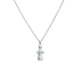 WORRY DOLL NECKLACE - BO + BALA - CHILDRENS SILVER JEWELLERY NZ