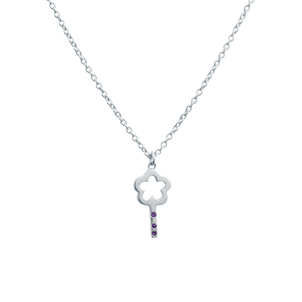 BEAUTY WISHING WAND NECKLACE - BO + BALA - KIDS SILVER NECKLACE NZ