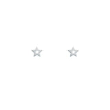 STAR WISHING STUDS - BO + BALA - SILVER STUDS ONLINE